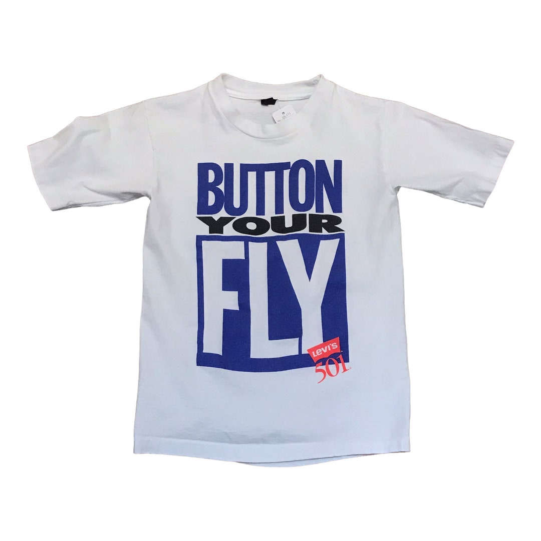 1990s Levi's 501 Button Your Fly T-shirt Made in USA Size - Etsy