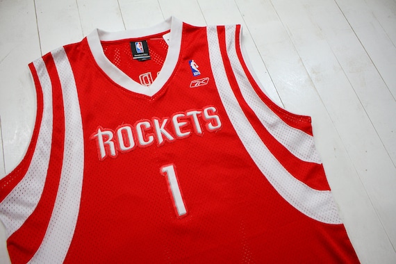 2000s Reebok Houston Rockets Tracy McGrady 1 NBA … - image 2
