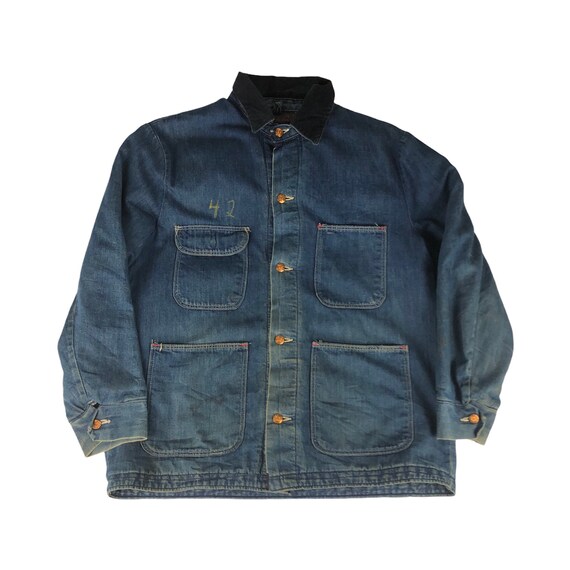 Vintage 1970s 1980s Wrangler Blanket Lined Denim C