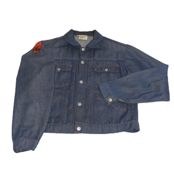 Vintage 1960s 1970s JC Penney Ranchcraft Denim Jac