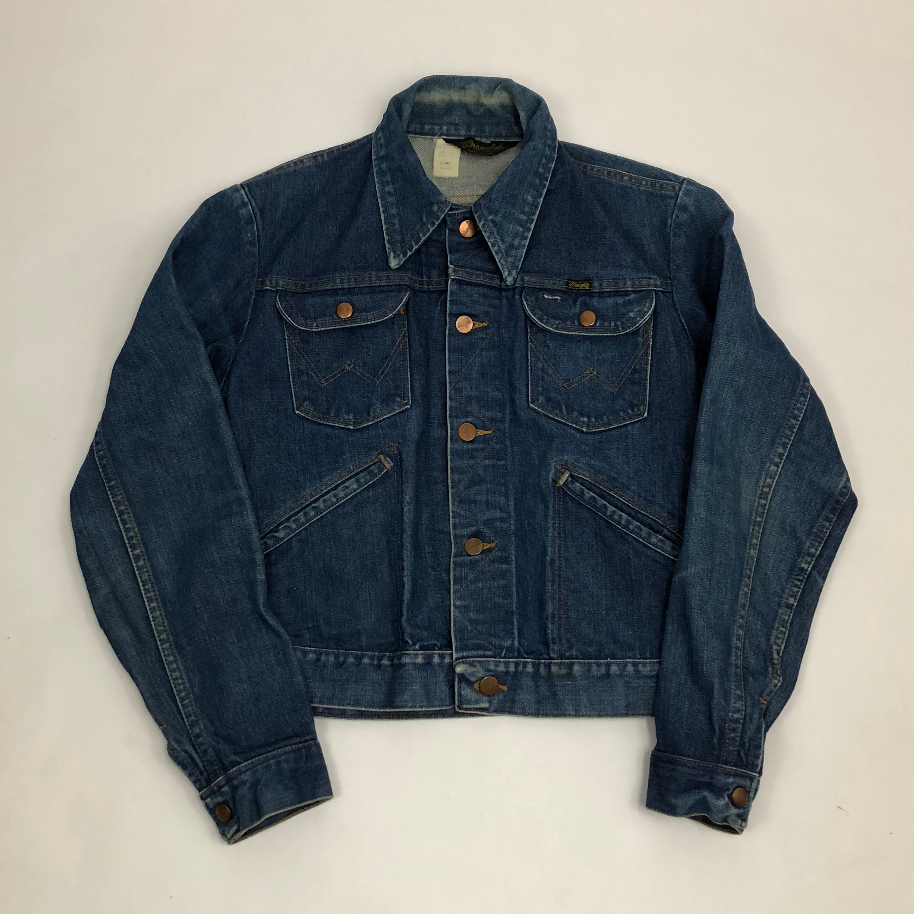 Vintage 1970s 124MJ Wrangler Denim 