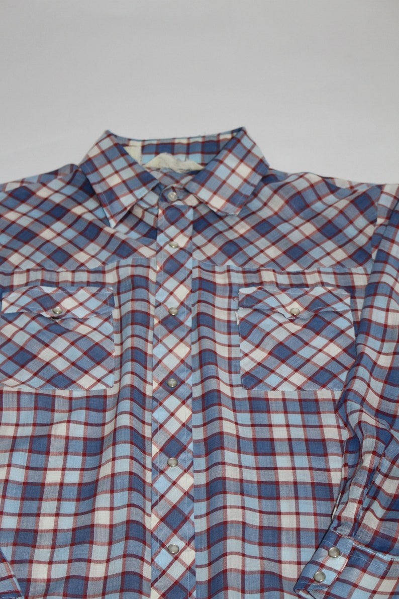Vintage 1970s Levi/'s Western Shirt Big E