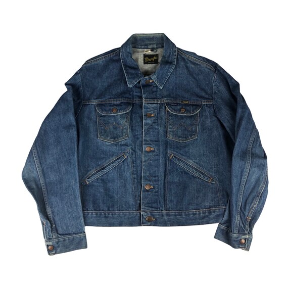 Vintage 1980s Wrangler Denim Jacket Made in USA