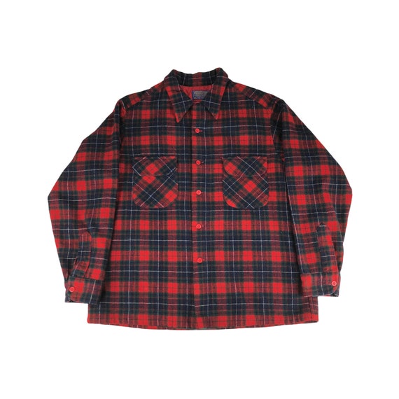 1980s Pendleton Board Shirt Manson Tartan Made in