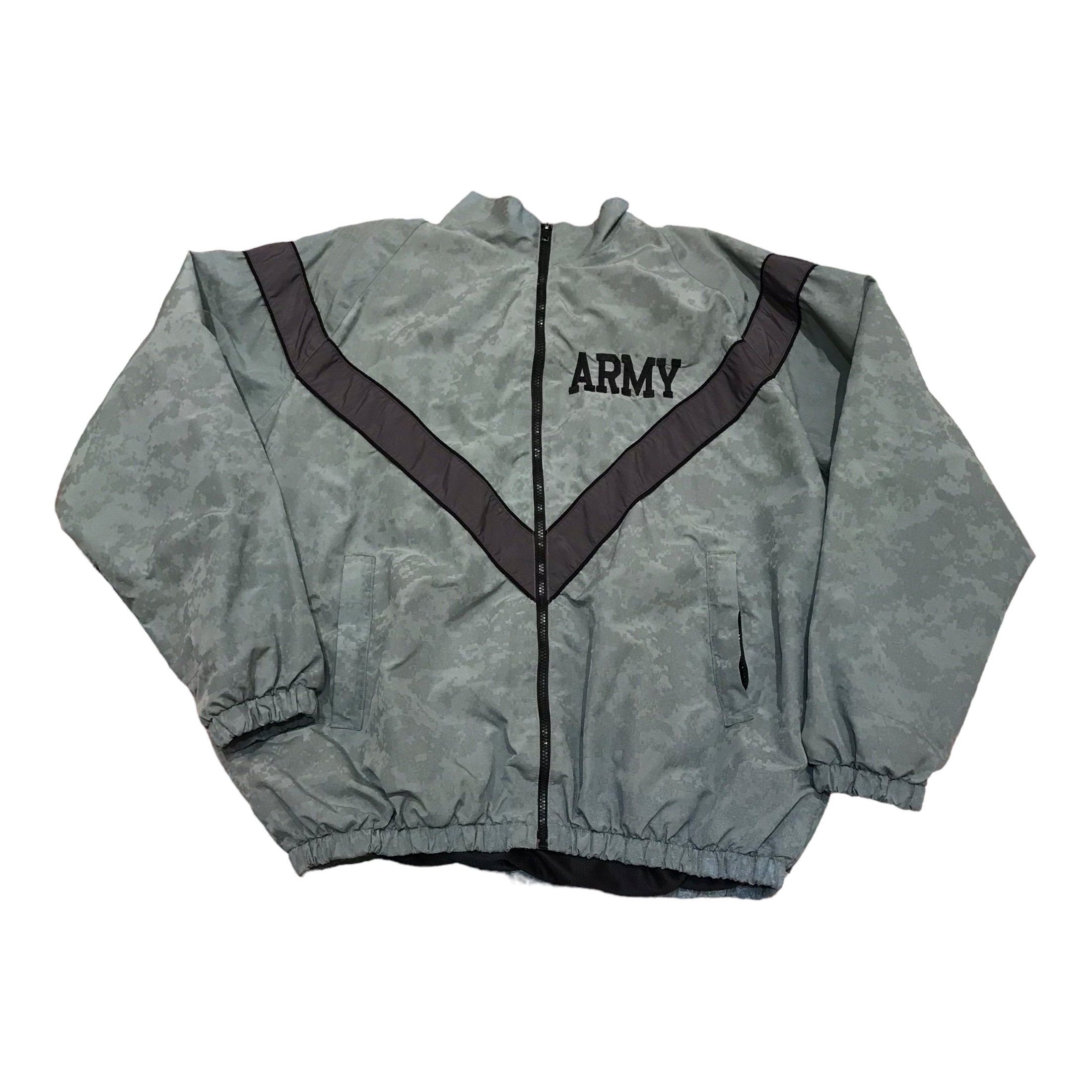 2000s 2005 US Army IPFU Reflective Digtial Camo Windbreaker Jacket