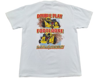 2000s Pennzoil Tractor Pull T-Shirt Footloose Double Play Size S/M