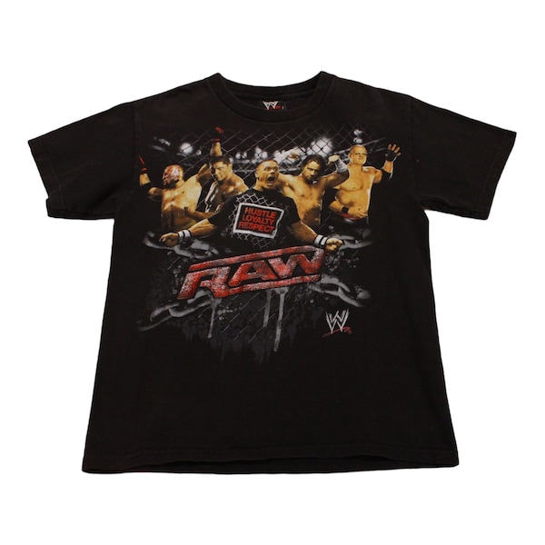 2000s WWF Raw Wrestling Kid's T-Shirt