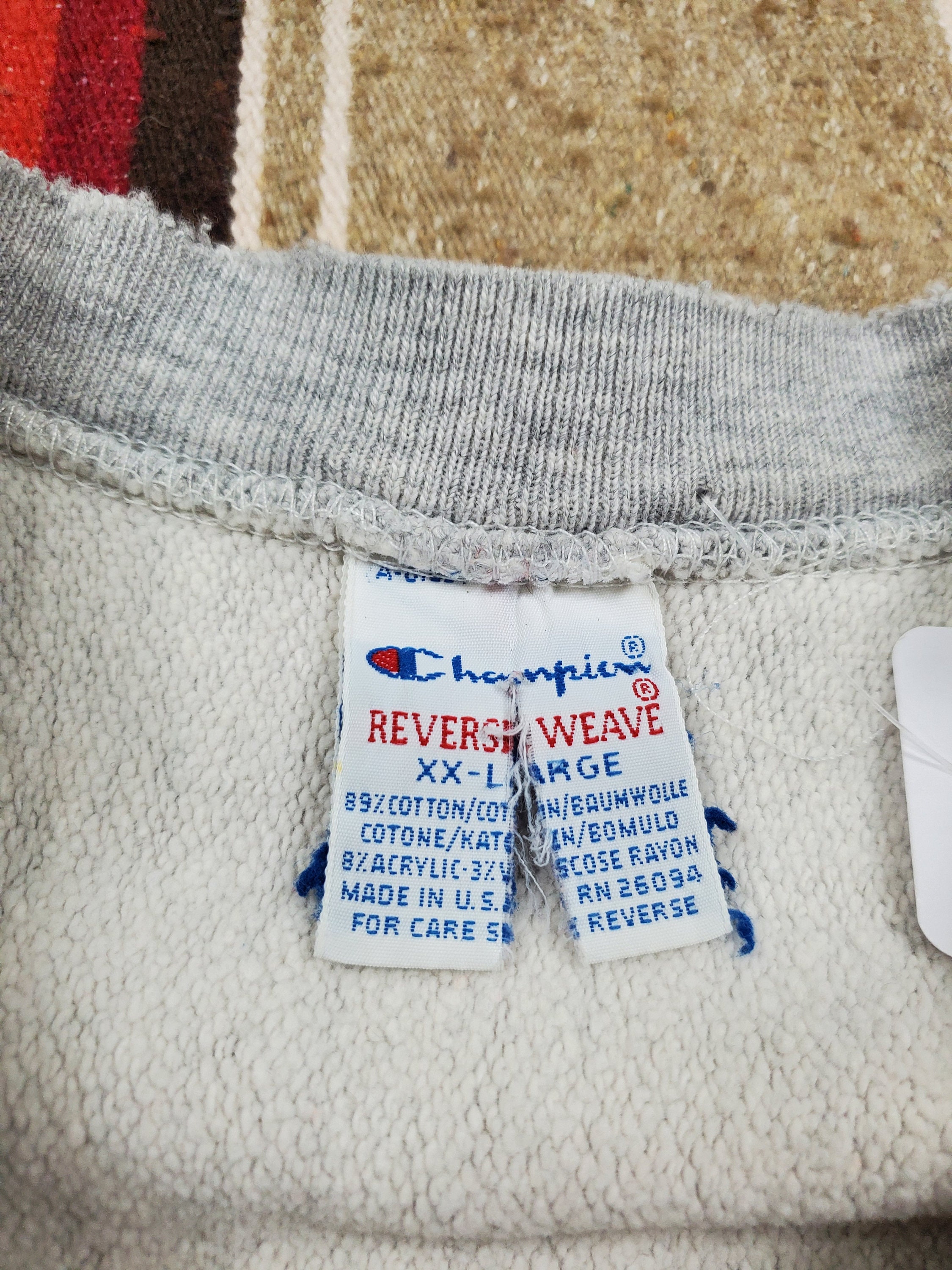 1990s Champion Brooklyn College Reverse Weave Sweatshirt Made in USA Size L Etsy UK