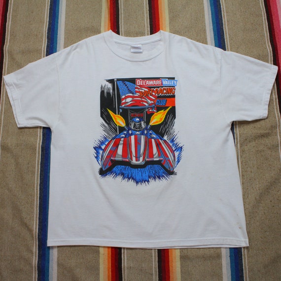 2000s Delaware Valley Boat Racing Club T-Shirt Si… - image 1