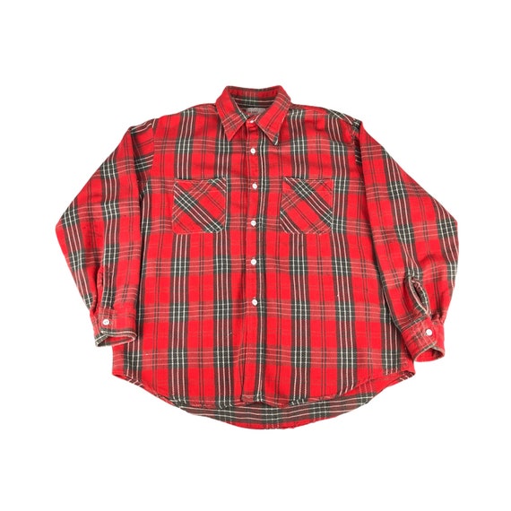 Vintage 1960s JC Penney Big Mac Flannel Shirt