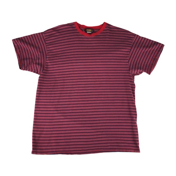 Vintage Faded Glory Striped Tshirt Made in USA