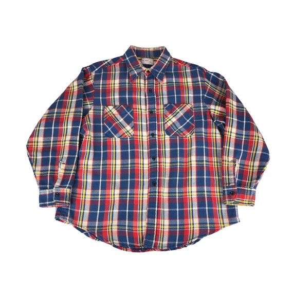 1960s JC Penney Big Mac Flannel Shirt Made in USA