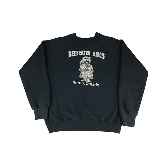 1990s Beefeater Arms Barrie Ontario Raglan Sweatsh