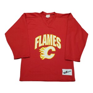 Vintage Calgary Flames Jersey Size Youth Large – Yesterday's Attic