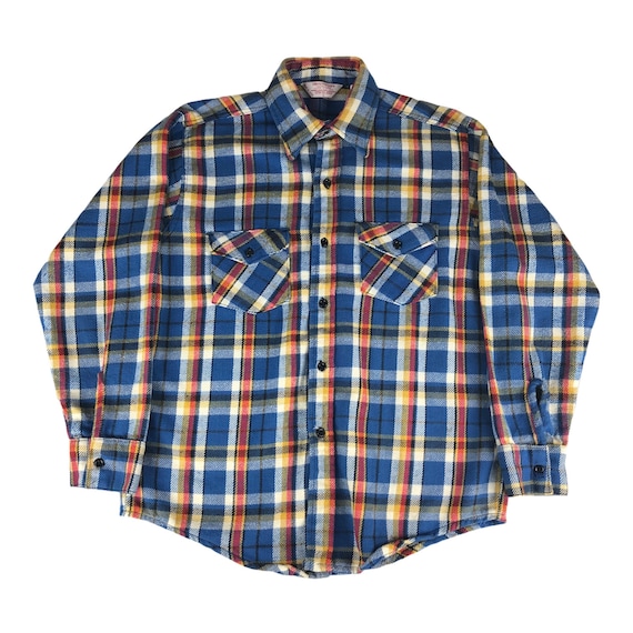 1970s Frostproof Sanforized Flannel Shirt Made in