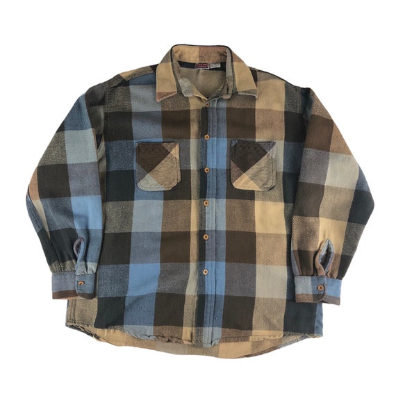 Vintage 1990s JC Penney Big Mac Flannel Shirt