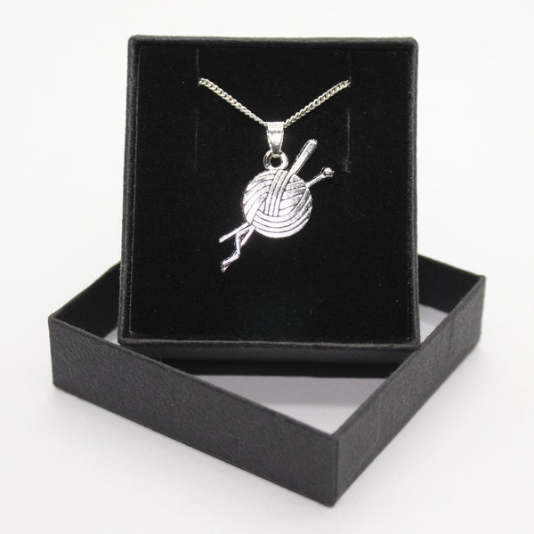 Sterling Silver Knitting Wool Ball Bead - Charm For Bracelets & Necklaces (Antique Silver Finish)