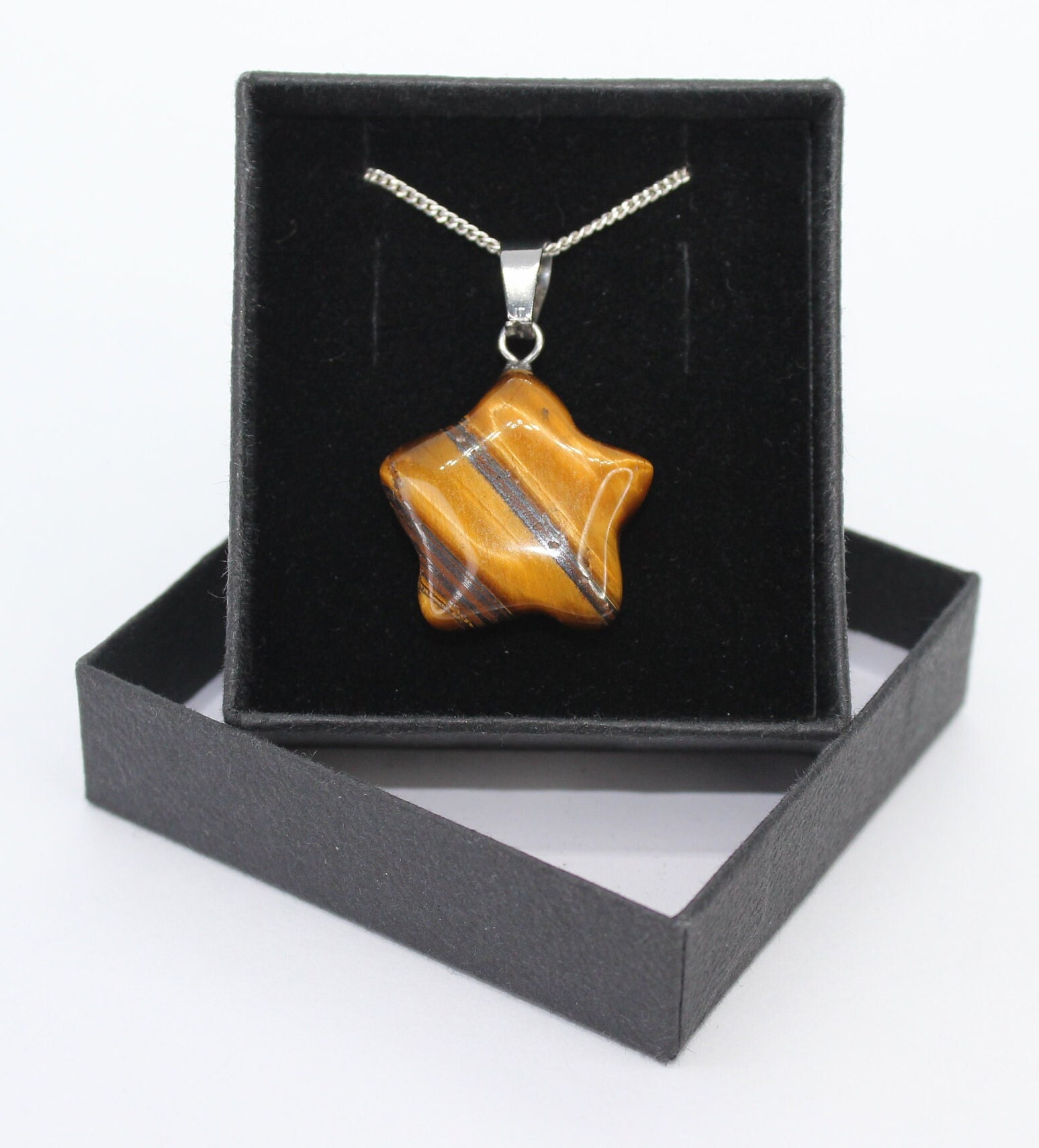 Collana Unisex Con Ciondolo Croce In Autentica Pietra Di Luna Natur Chakra Cristalloterapia - Foto 10