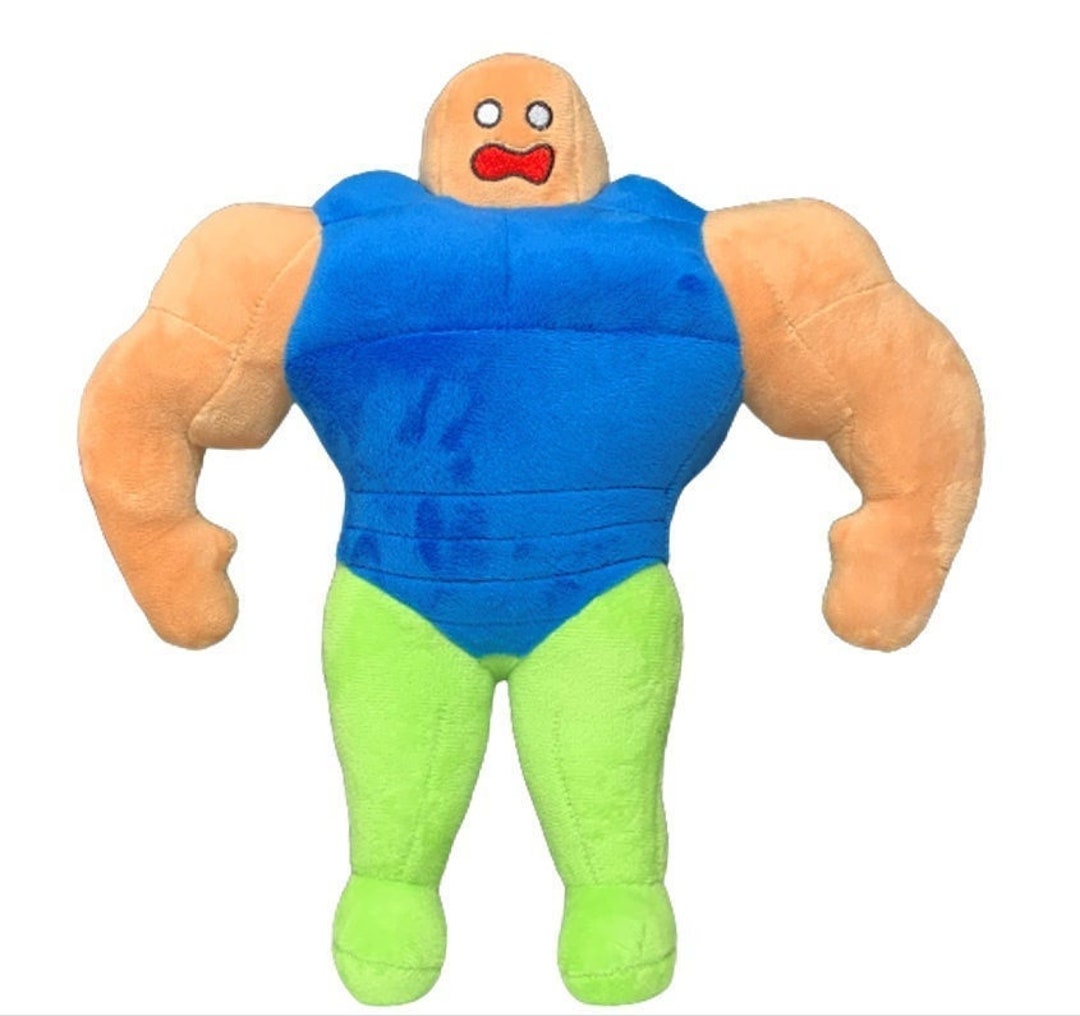 Plush Buff Noob: New Roblox Muscle Noob Plushie Toy Handmade -  Finland