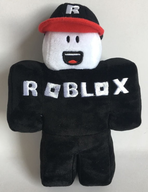 Handmade Plush Roblox Guest Toy With Removable Hat - roblox security camera hat