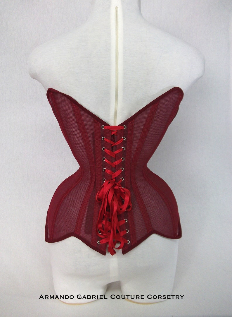 Corset Red Roseflower Corsetfairytale Corsetombré Red
