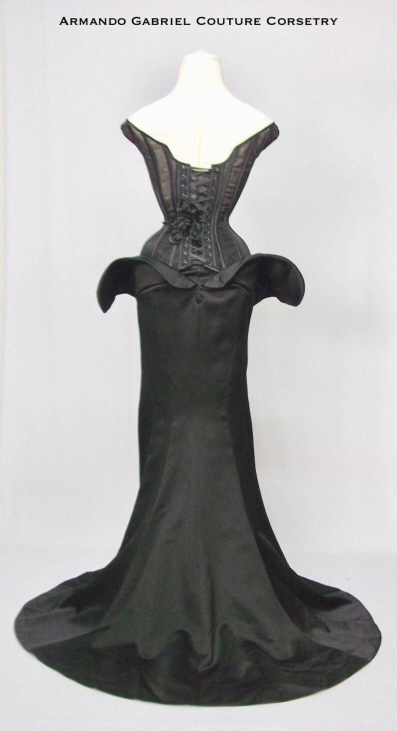 Corset Maleficent-Black net corset-Evil fairy corset-Fantasy Ball corset-Fairytale corset-Halloween corset-Hand crafted-Custom-CMal1