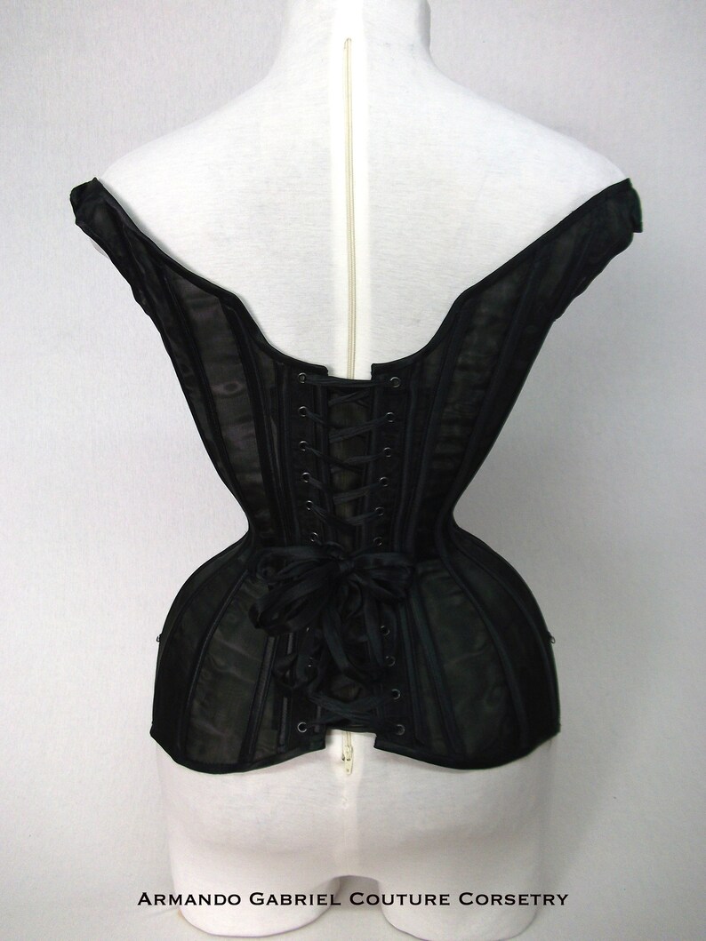 Corset Maleficent-Black net corset-Evil fairy corset-Fantasy Ball corset-Fairytale corset-Halloween corset-Hand crafted-Custom-CMal1