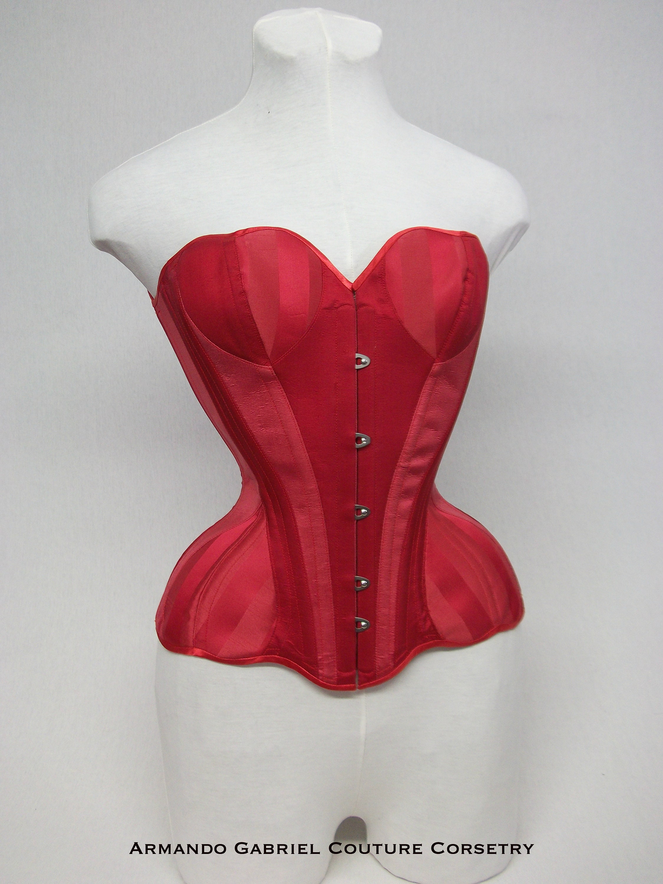 Valentine corset-Deuce of Hearts-Fancy Ball corset-Fairytale | Etsy