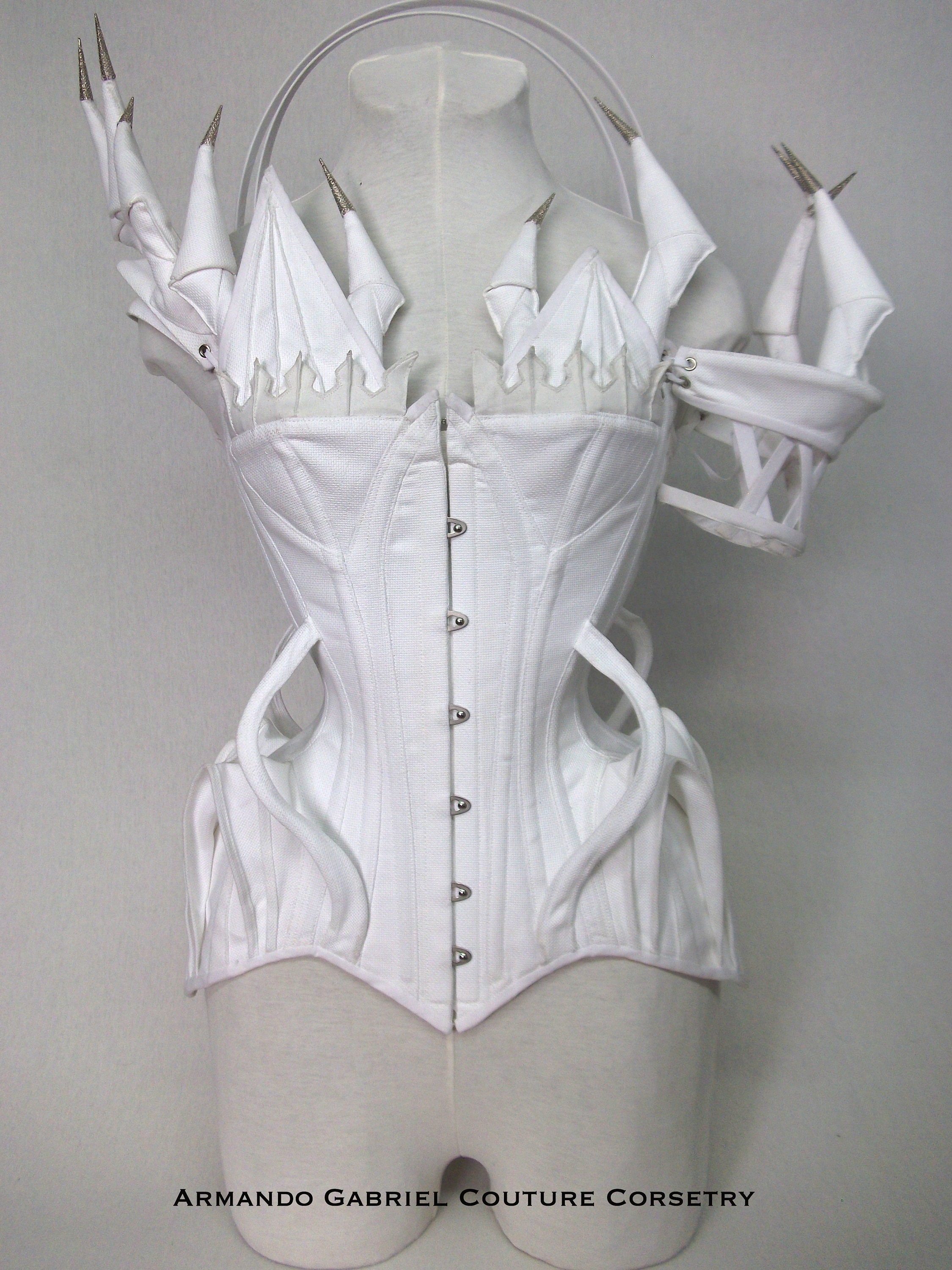 Fancy white corset -  Canada