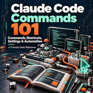 Claude Code Commands 101: Introducción a los comandos, atajos, configuraciones y automatización.