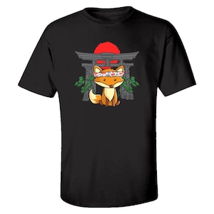 Kawaii Fox Japanese Art Design For People That Love Cute Anime Fox Or Foxes - Kids T-shirt