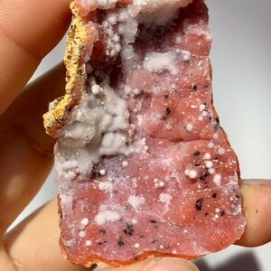 Red and Pink Chalcedony, Aït Ourir , Marrakech-Safi Region, Morocco