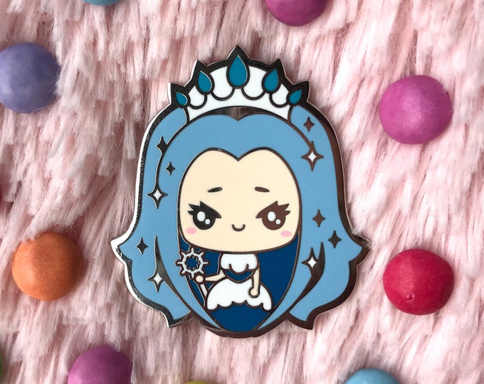 Queen Frostine Candy Land Chibi Character Silver Hard Enamel - Etsy