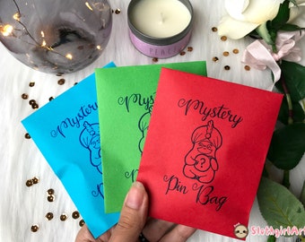C-Grade Mystery Enamel Pin Bags Sale / Blind Bags / Grab Bags / Lucky Dip / Surprise