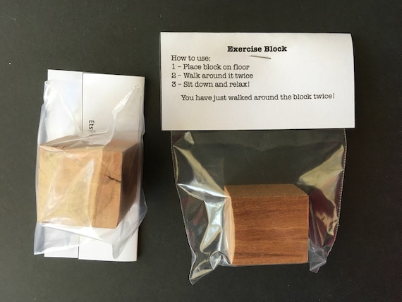 Exercise Block Gag Gift Etsy
