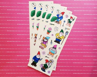 Gnome themed Sticker sheet