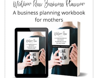 Mompreneur Business Planner, Small Business Plan Planner Printable, Business Plan Template, Business Plan for Moms, How To Start A Business