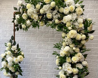 Wedding arch, Arch flowers, Wedding flower arch, Flower garland, Floral garland, Eucalyptus garland, Arch swag, Flower swag, Wedding swag