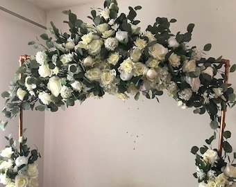 Extra Large flower swag, Flower arrangement, Wedding arrangement, Arch arrangement, Wedding arch, Arch swag, Flower arch, Wedding swag