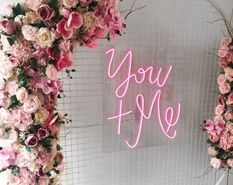 Blush Pink Floral Garland: Silk Wedding Flower Swag