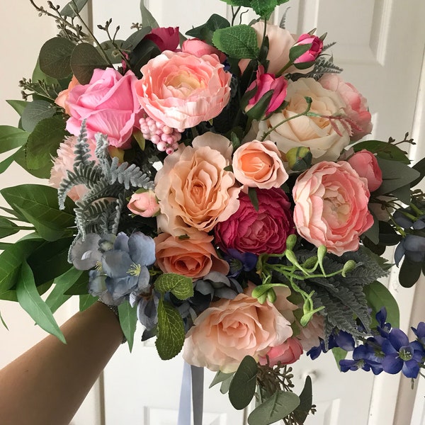 Large Bridal Bouquet Etsy UK