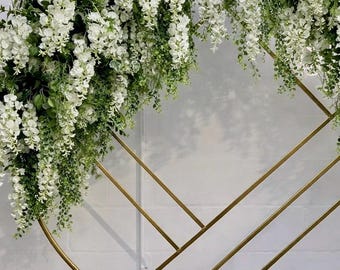 LUXE Wisteria Wedding Flower Garland | Elegant Floral Decor