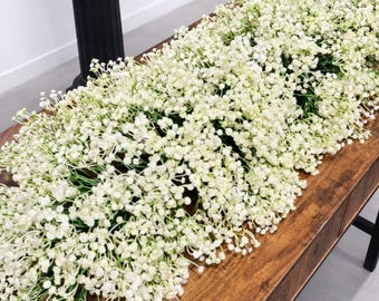 Artificial Baby's Breath Garland: Wedding Gypsophila Arrangement