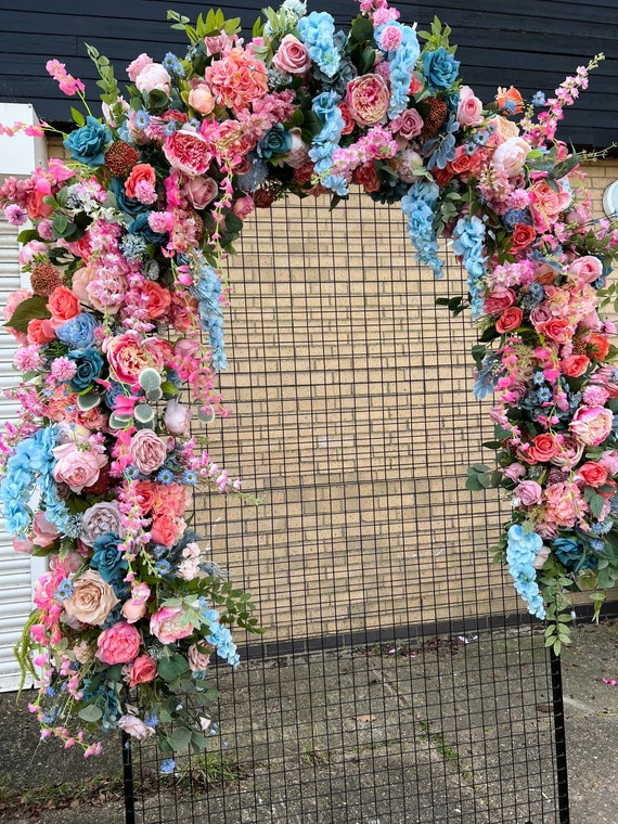 Guirnalda de flores de verano Guirnalda de flores azules - Etsy España Guirnalda de flores de verano Guirnalda de flores azules - Etsy España
