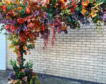 SHOP FRONT,  Fall shop  Flower Display, fall Installation , fall decor for shops,  fall Shop Decor Installation’s