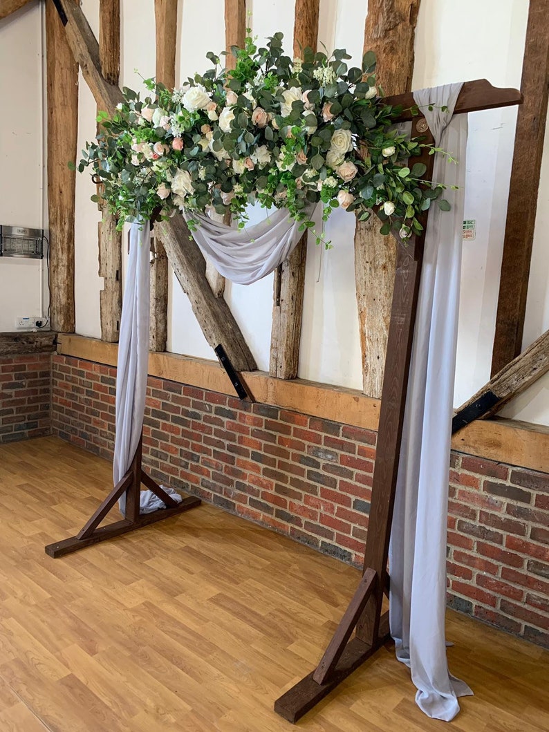 Flower Arch Floral Arch Flower Swag Floral Swag Wedding Etsy