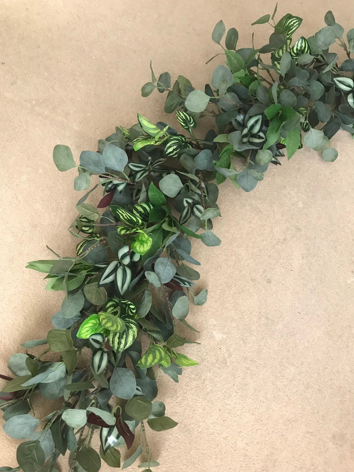 Eucalyptus garland Flower garland Greenery garland Floral Etsy