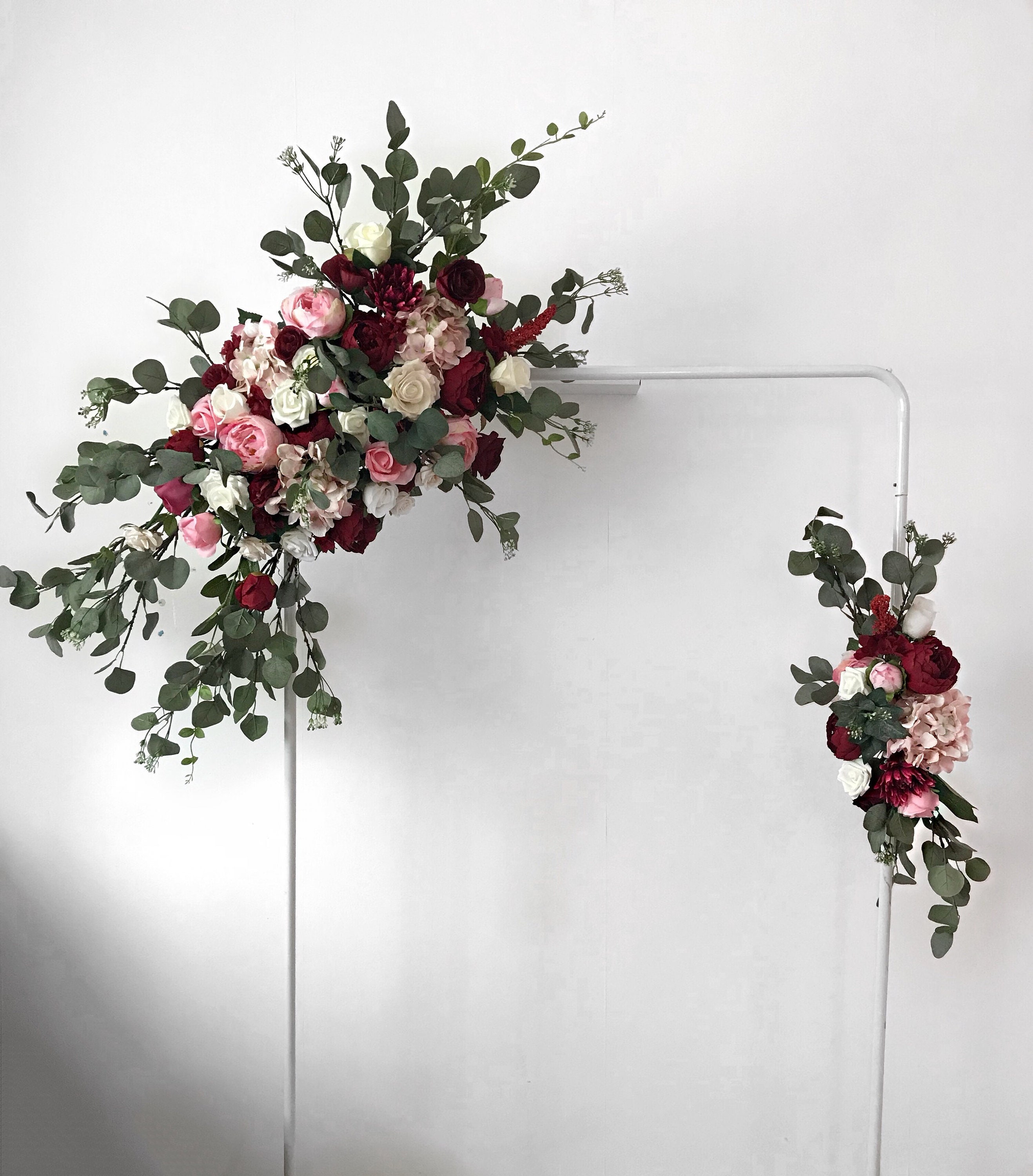 Eucalyptus Garland Arch Flowers Wedding Arch Wedding Etsy
