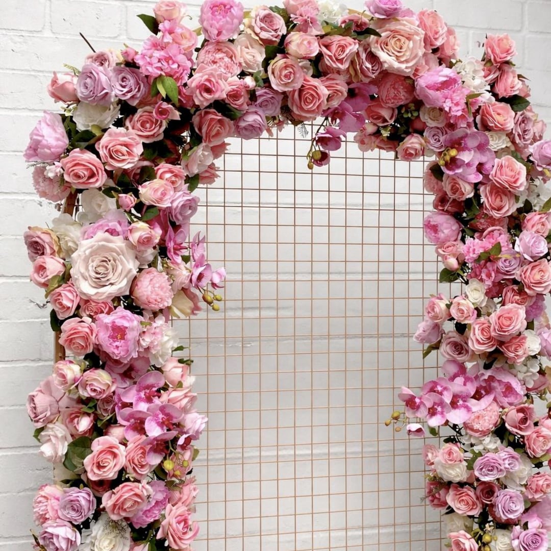 Ghirlanda Di Carta A Pois Rosa Zwiebeco 16 Metri, Striscione Per Baby Shower, Compleanni E Feste - 3