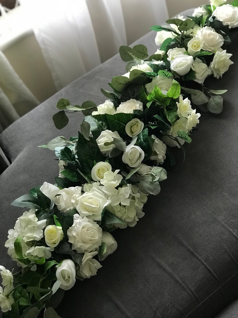 Arch Garland Arch Flowers Flower Garland Wedding Arch Etsy